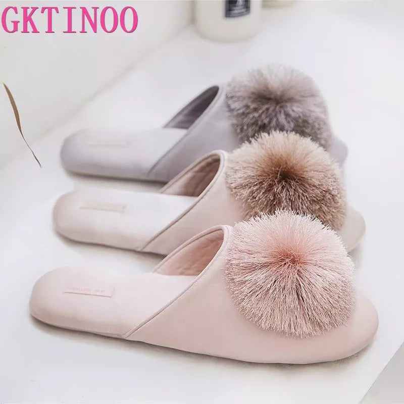 Single Poof House Slippers