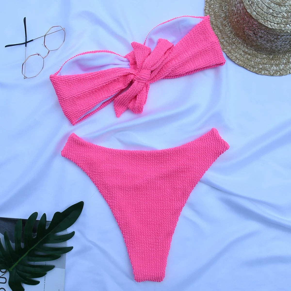 Micro Bandeau Bikini Set