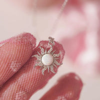 Retro Opal Sun Pendant, Bracelet or Ring