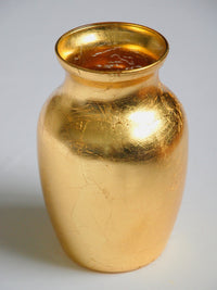 GILT 7" Gold Flower Vase