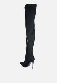 No Calm Superstretch Stiletto Long Boot