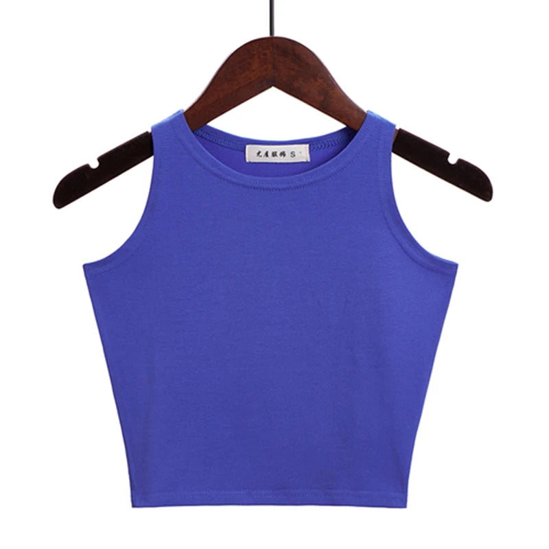 Cotton Crop Top (Multiple Colors)