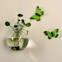 Transparent Glass Hanging Hydroponic Vases