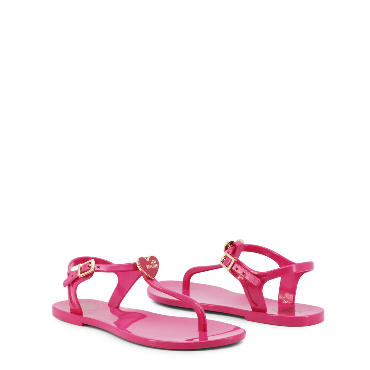 Love Moschino Flip Flops - HOT PINK