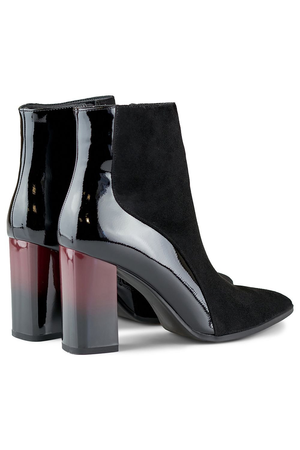 Square Heel Ankle Boots