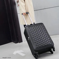 16", 20" & 24" Inch Luggage Sets or Singles w/ Spinner Wheels in BLK & RED