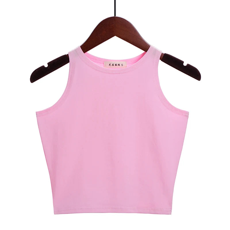 Cotton Crop Top (Multiple Colors)