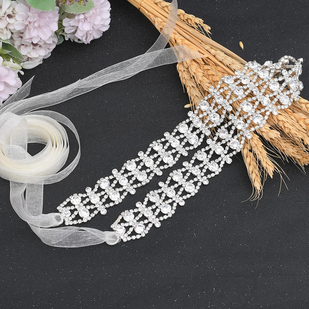 Sparkle Chain Belt Sash