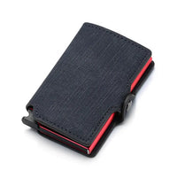 RFID Business Credit Card Holder Wallet & Coin Purse