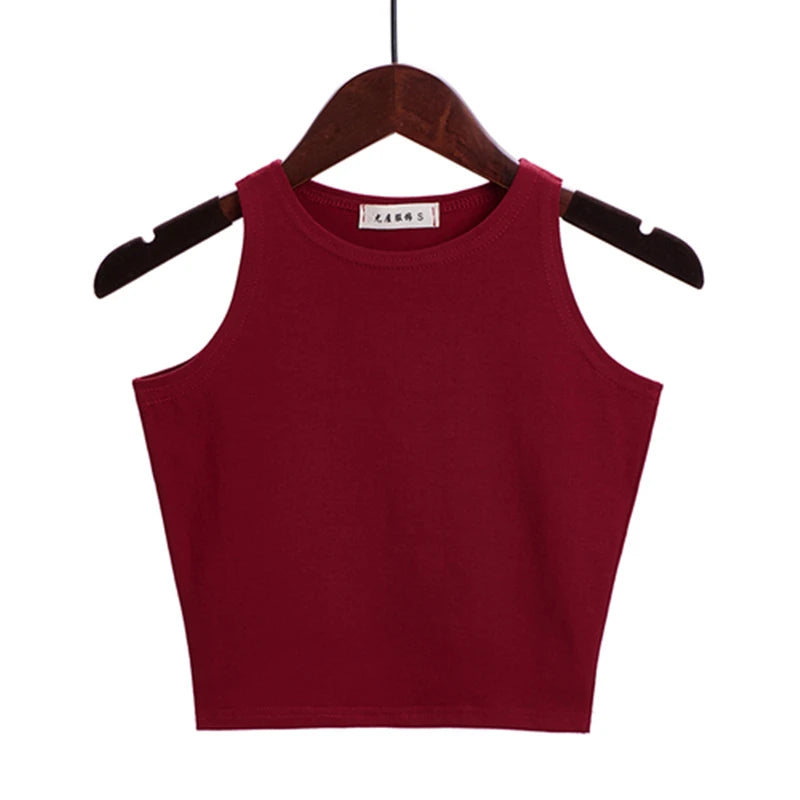 Cotton Crop Top (Multiple Colors)