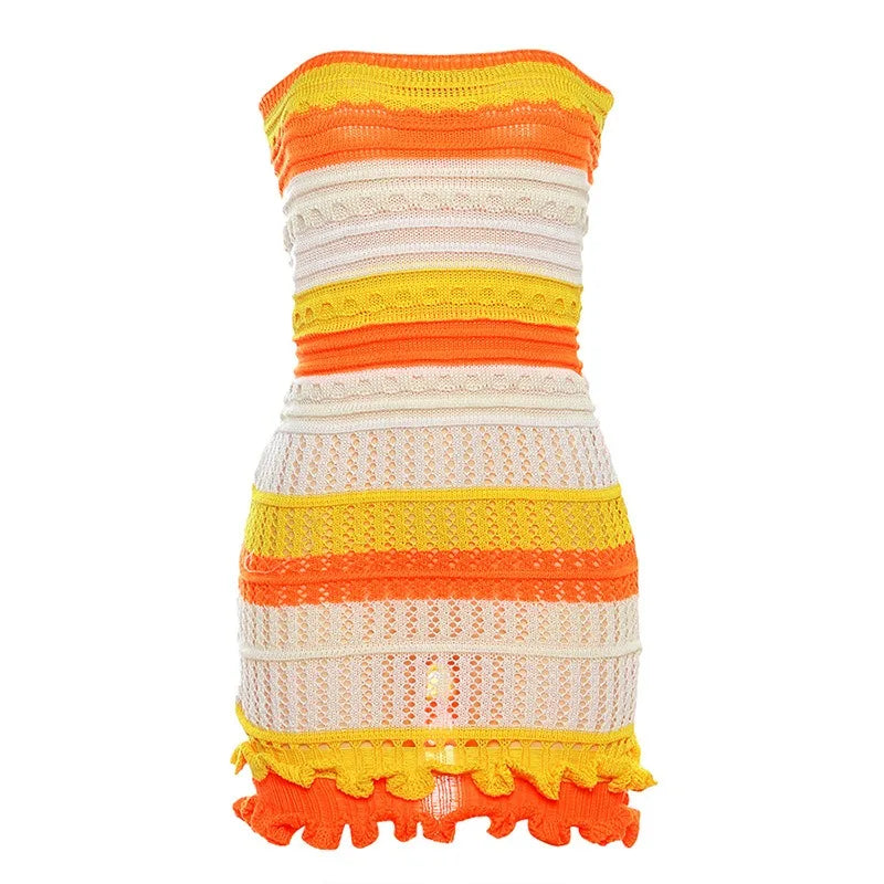 Sexy and Sweet Slim Fit Knitted Dress