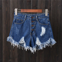 New Arrival Casual Summer Denim Women Shorts High Waist + Plus Sizes available