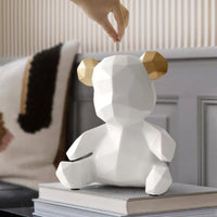 Teddy Bear Money Bank (multiple colors)