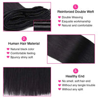 Clip in Extensions Human Remy Hair (Lots of colors and lengths)