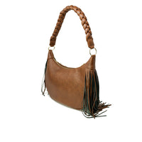 Gio Cellini - Women Bag/Purse - BROWN w/ FRINGE