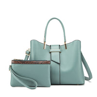 Handbag & Wallet Two Piece Set (Multi Colors)