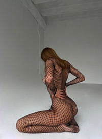 Prey Fishnet Body Suit