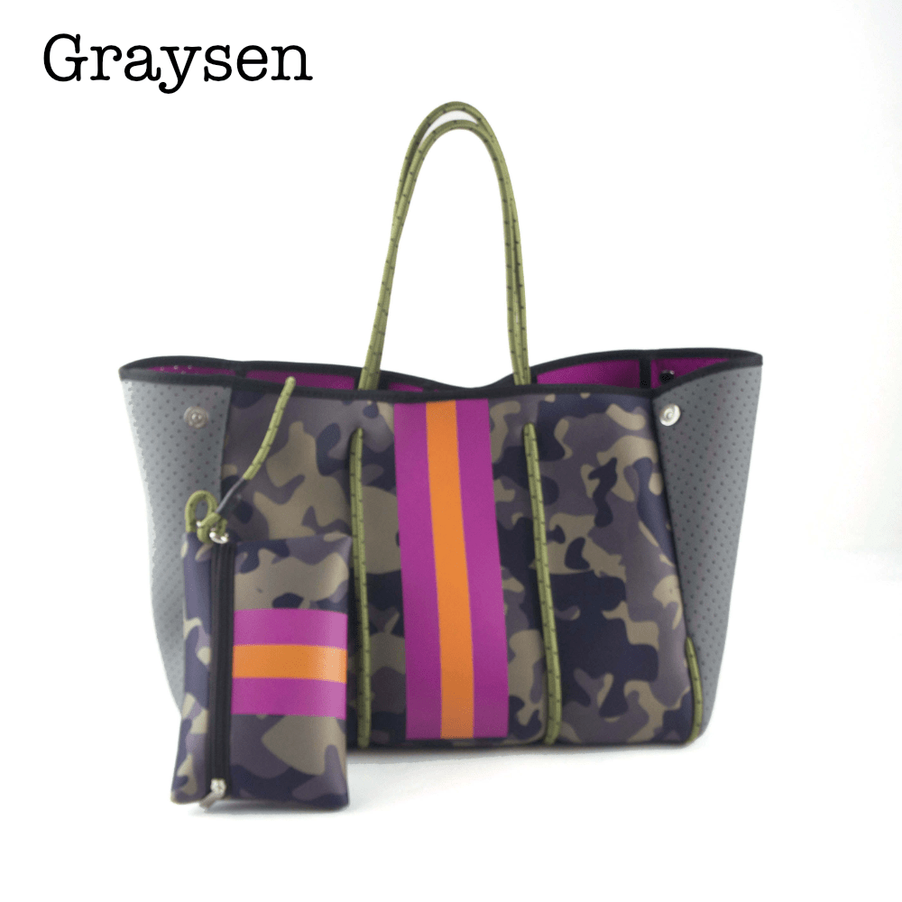 Neoprene Tote (Multiple Color Options)