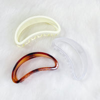 Jelly Moon Hair Claw (multiple colors)