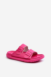 Hot Pink Buckle Sandles