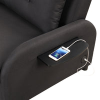 Pull Out Sofa Sleeper 3 in 1 With 2 Wing Table and USB Charge