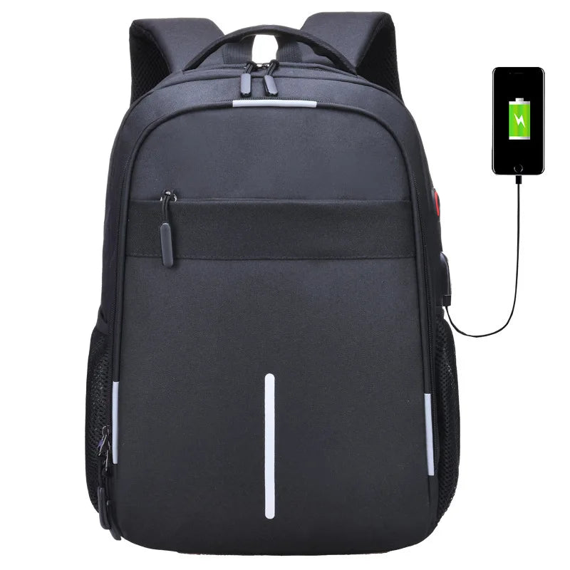 Hot Sale- Expandable Luggage Laptop Travel Backpack w/ USB Charger