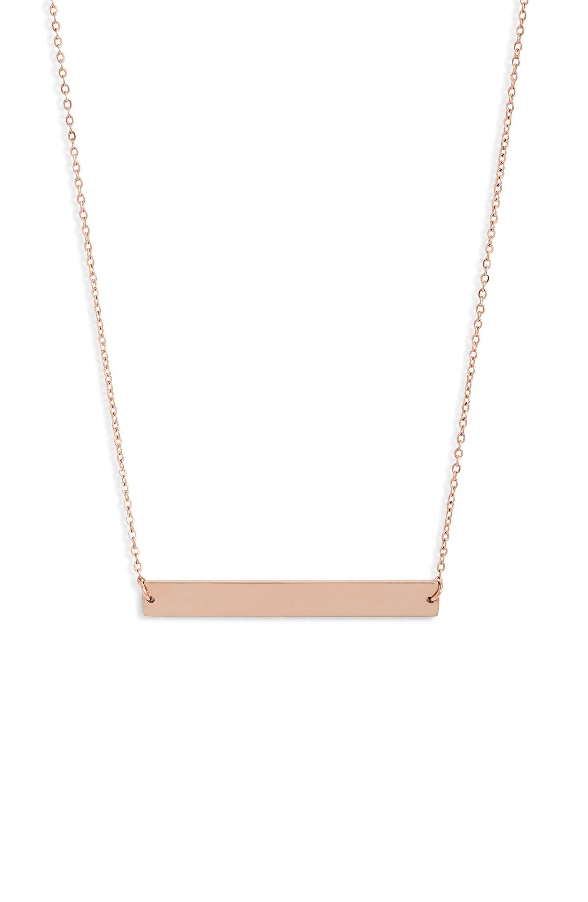 Classic Bar Necklace | More Colors Available