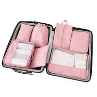 7 in 1 Travel Organizer Compression Luggage  Packing Cubes (Multiple Colors)