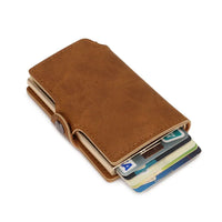 RFID Business Credit Card Holder Wallet & Coin Purse