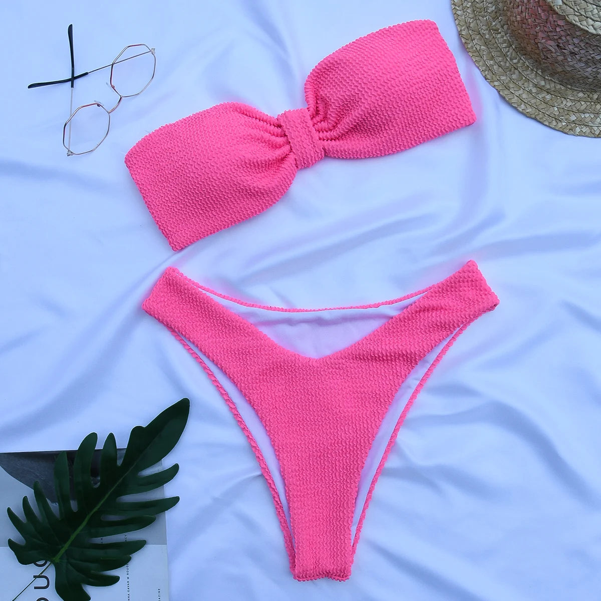 Micro Bandeau Bikini Set