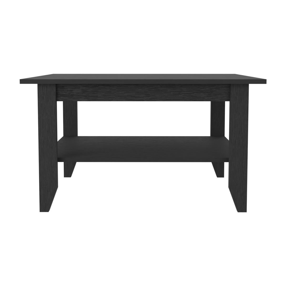 Coffee Table San Jose, One Shelf - Black