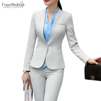 Elegant Pant Suits 2 Piece Pants Blazer Set