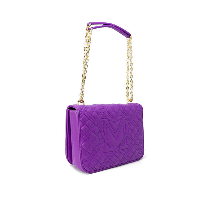 LAST TWO!!!! Love Moschino - Double Chain Strap Women Bag/Purse - PURPLE