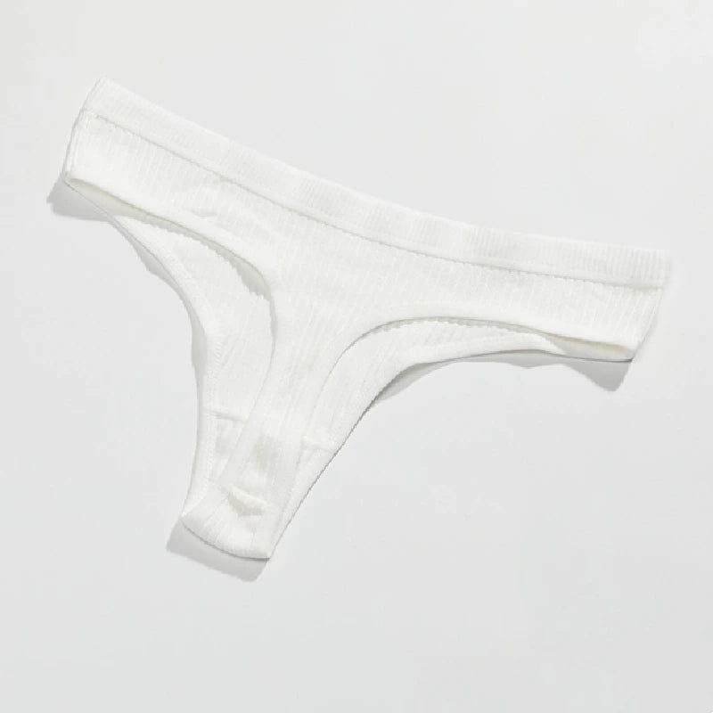 Sexy Cotton Low Waist Panties Thong Lingerie