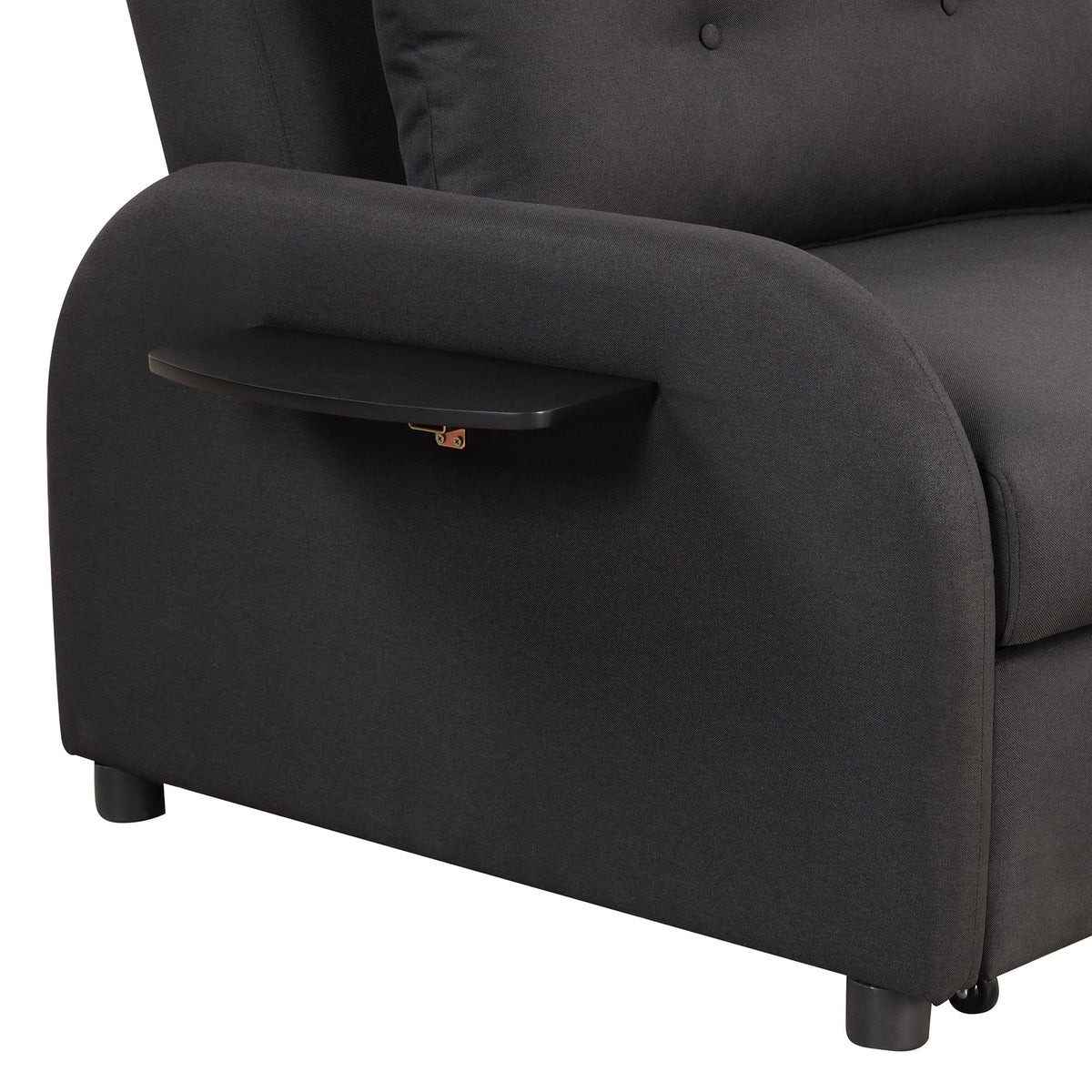 Pull Out Sofa Sleeper 3 in 1 With 2 Wing Table and USB Charge