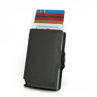 RFID Business Credit Card Holder Wallet & Coin Purse