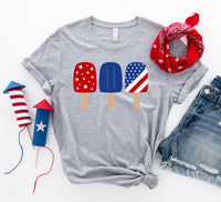 4th of July Popsicles T-Shirt