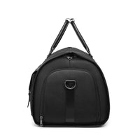 High Quality Wholesale Business Suit Duffel Bag w/ Shoe Compartment in Black