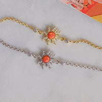 Retro Opal Sun Pendant, Bracelet or Ring